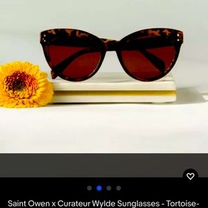Saint Owen x Curateur WYLDE Tortoise Shell Sunglasses Spring 2022 Rachel Zoe